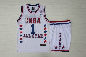 Maillot De Basket All Star 2003 Survetements et Short Engrener Blanc